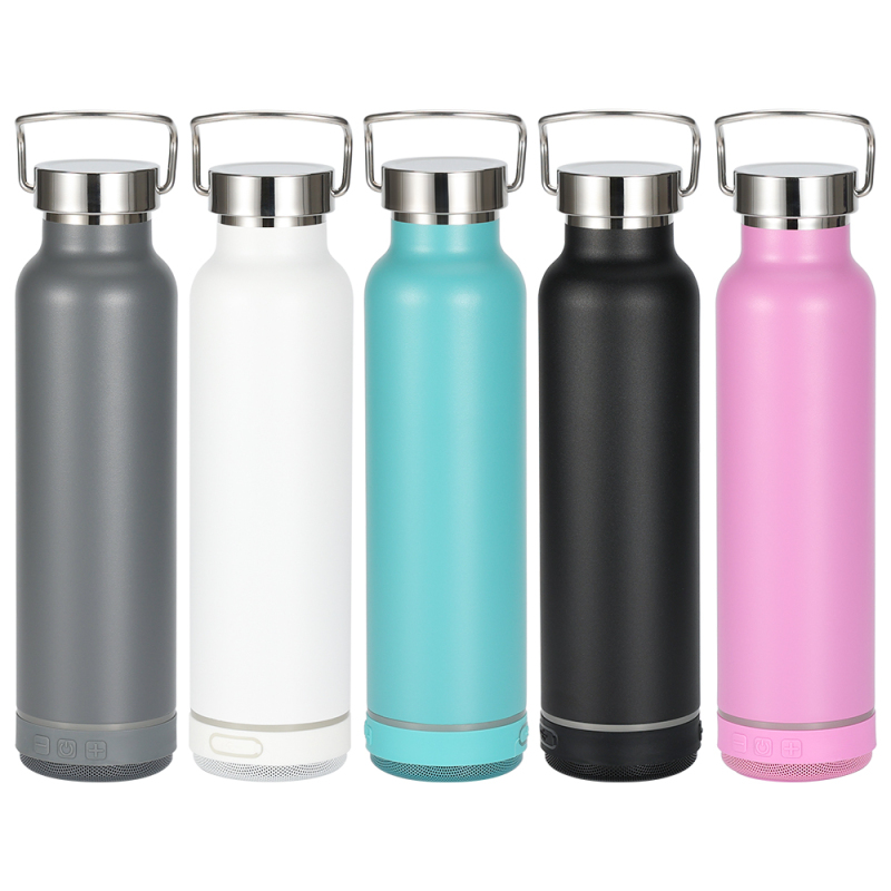 Custom Logo 450ml 600ml Sports Water Bottle Stainless Steel Insulated Tumbler with Smart Technology for Travel