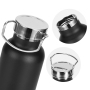 Custom Logo 450ml 600ml Sports Water Bottle Stainless Steel Insulated Tumbler with Smart Technology for Travel
