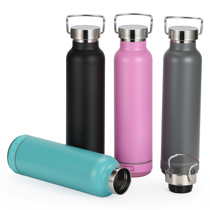 Custom Logo 450ml 600ml Sports Water Bottle Stainless Steel Insulated Tumbler with Smart Technology for Travel