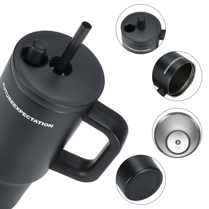 Medium-Capacity Vacuum Treated Water Cup Customizable with Color Logo Tumbler for Hot Drinkware Use-Boiling Water Applicable