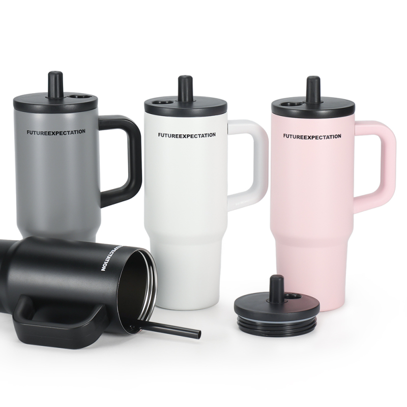 Medium-Capacity Vacuum Treated Water Cup Customizable with Color Logo Tumbler for Hot Drinkware Use-Boiling Water Applicable