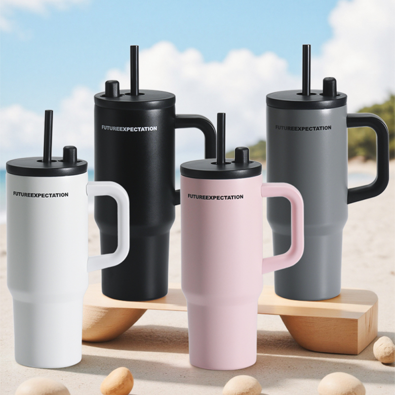 Medium-Capacity Vacuum Treated Water Cup Customizable with Color Logo Tumbler for Hot Drinkware Use-Boiling Water Applicable