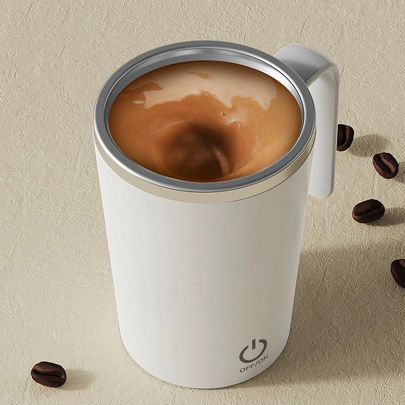 400ml Stainless Steel Sports-Style Coffee Mug Handle Cold Thermal Vacuum Flask with Water Food for Gyms Use Includes Lids