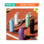 MUCR Dreamy Hues Food-Safe Plastic Flask Lids-A Curated Selection of Chic, Functional Designs