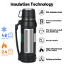 New Design Insulated Bottle Stainless Steel Water Bottle Outdoor Sports Gift Pot Can Do LOGO