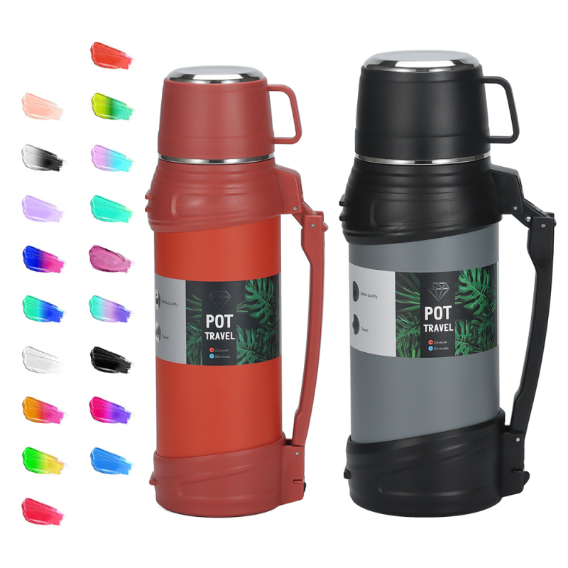 New Design Insulated Bottle Stainless Steel Water Bottle Outdoor Sports Gift Pot Can Do LOGO