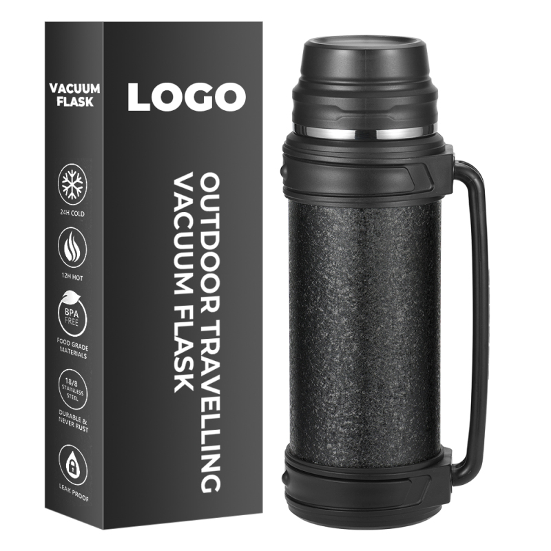 Outdoor Stainless Steel Water Pot Large Capacity Insulated Water Bottle with Car Portable Travel Kettle Thermal Pot for Travel