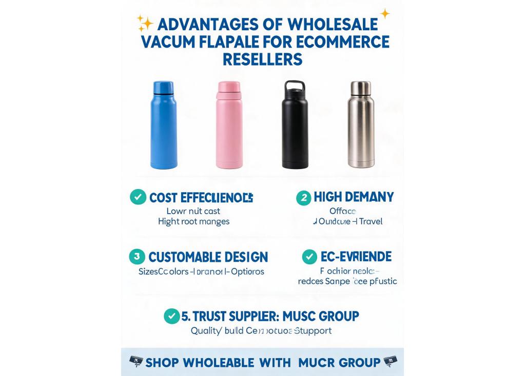 What are the advantages of wholesale vacuum flasks for e-commerce resellers?