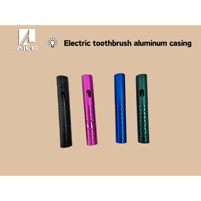 Electric toothbrush aluminum casing