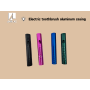 Electric toothbrush aluminum casing