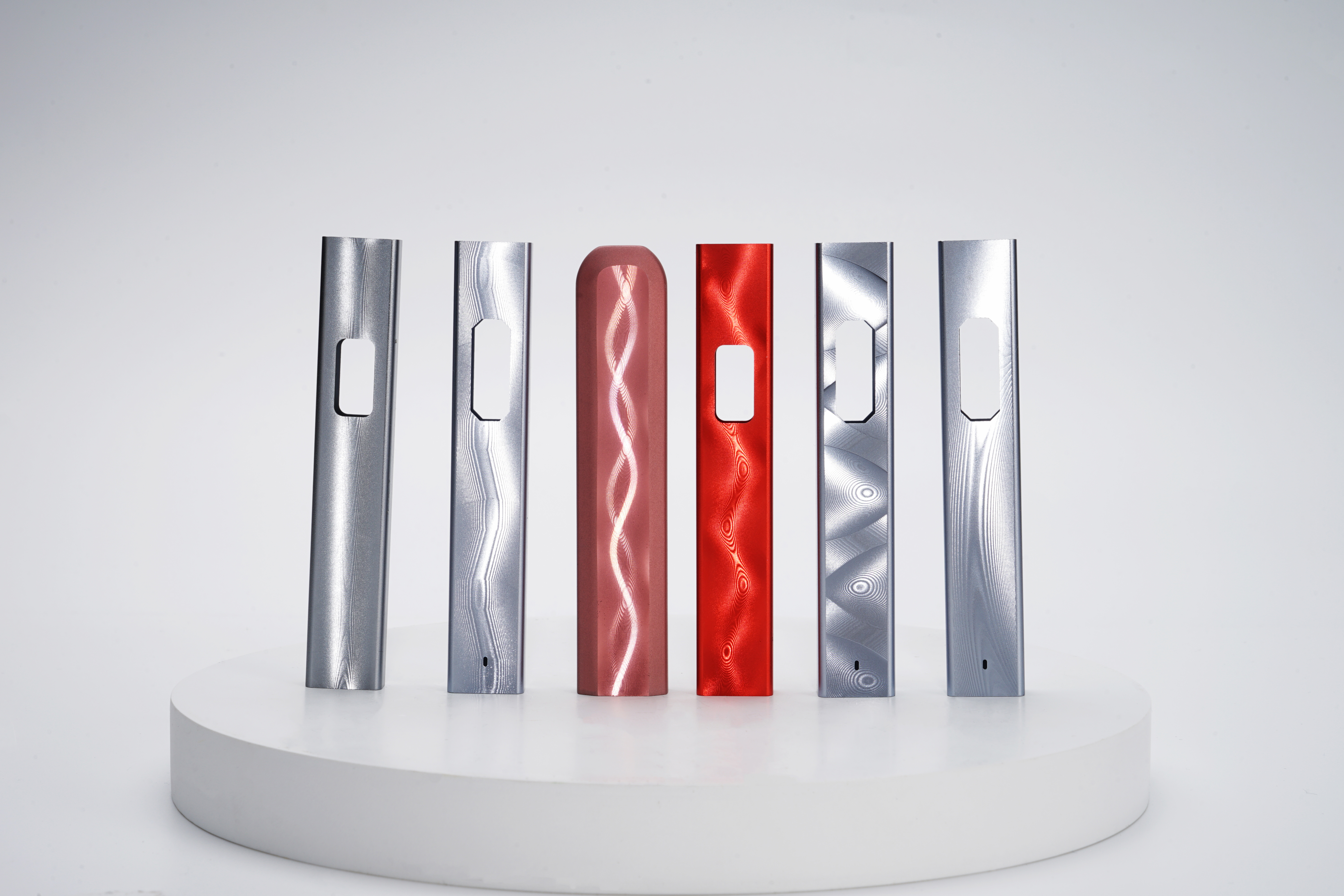 CNC Machined Texture + Anodizing