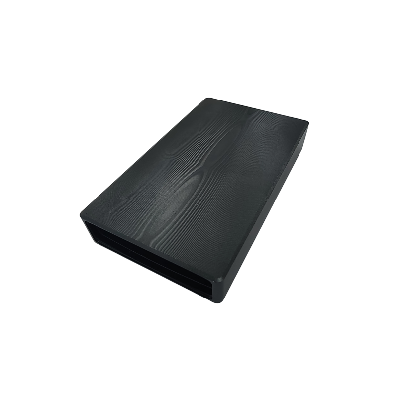 Portable Hard Drive Enclosures -Flat Surface Brushing+ Bright Anodizing