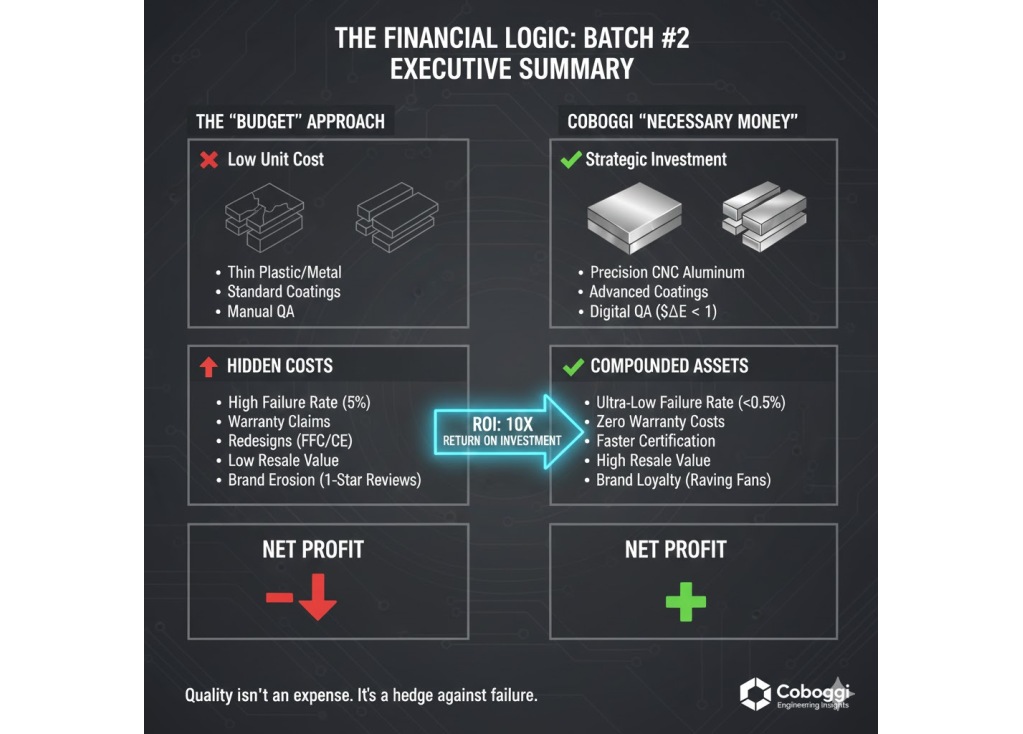 Summary — The ROI of "Necessary Money"