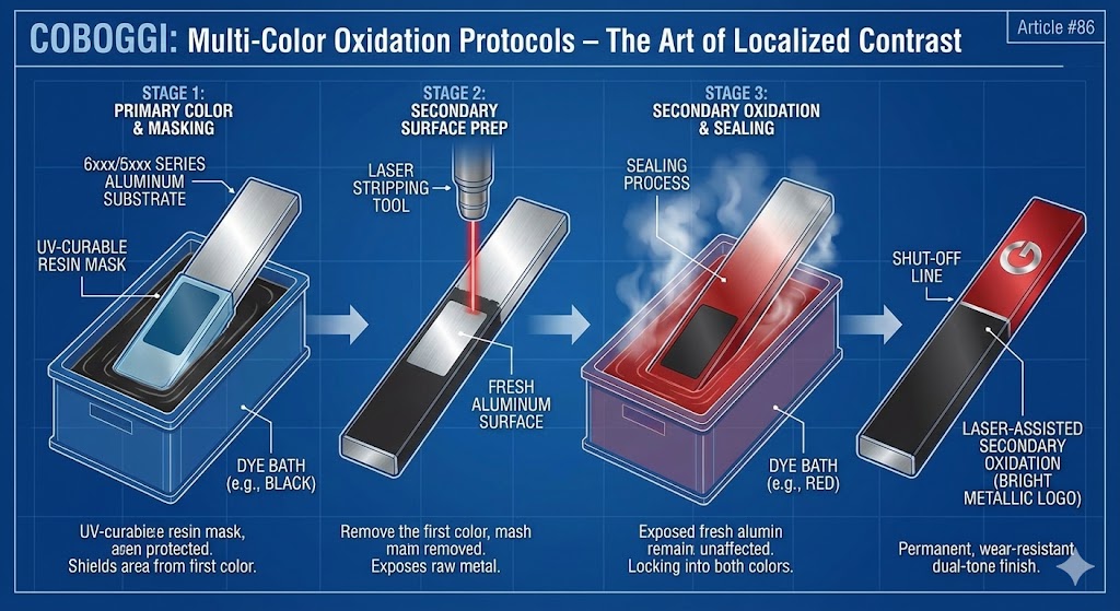 Coboggi Multi-Color Oxidation process