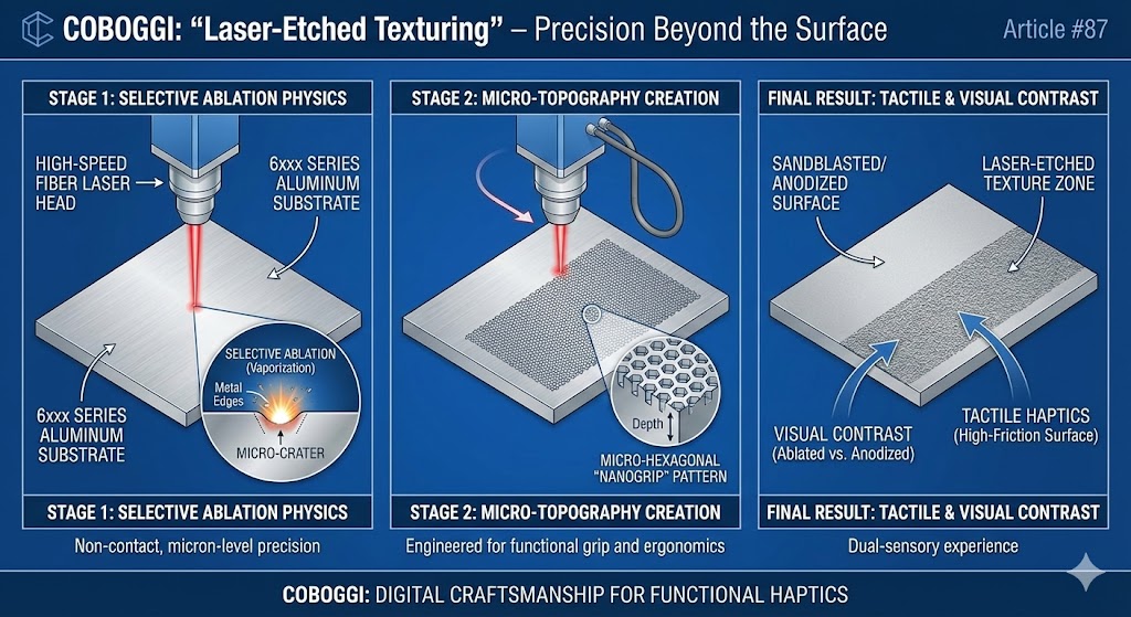 Laser-Etched Texturing process