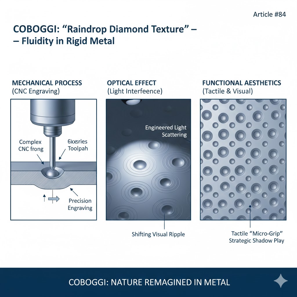 the Coboggi Raindrop Diamond Texture