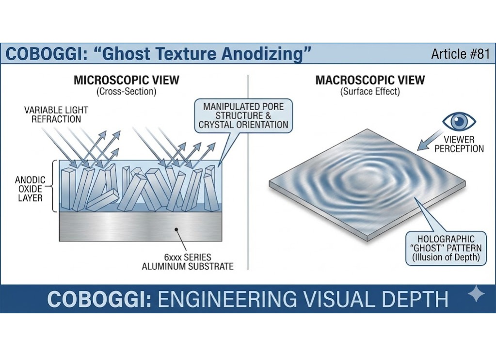 The Ghost Texture Anodizing – Engineering Visual Depth