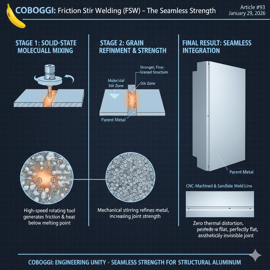 Coboggi Friction Stir Welding (FSW) process