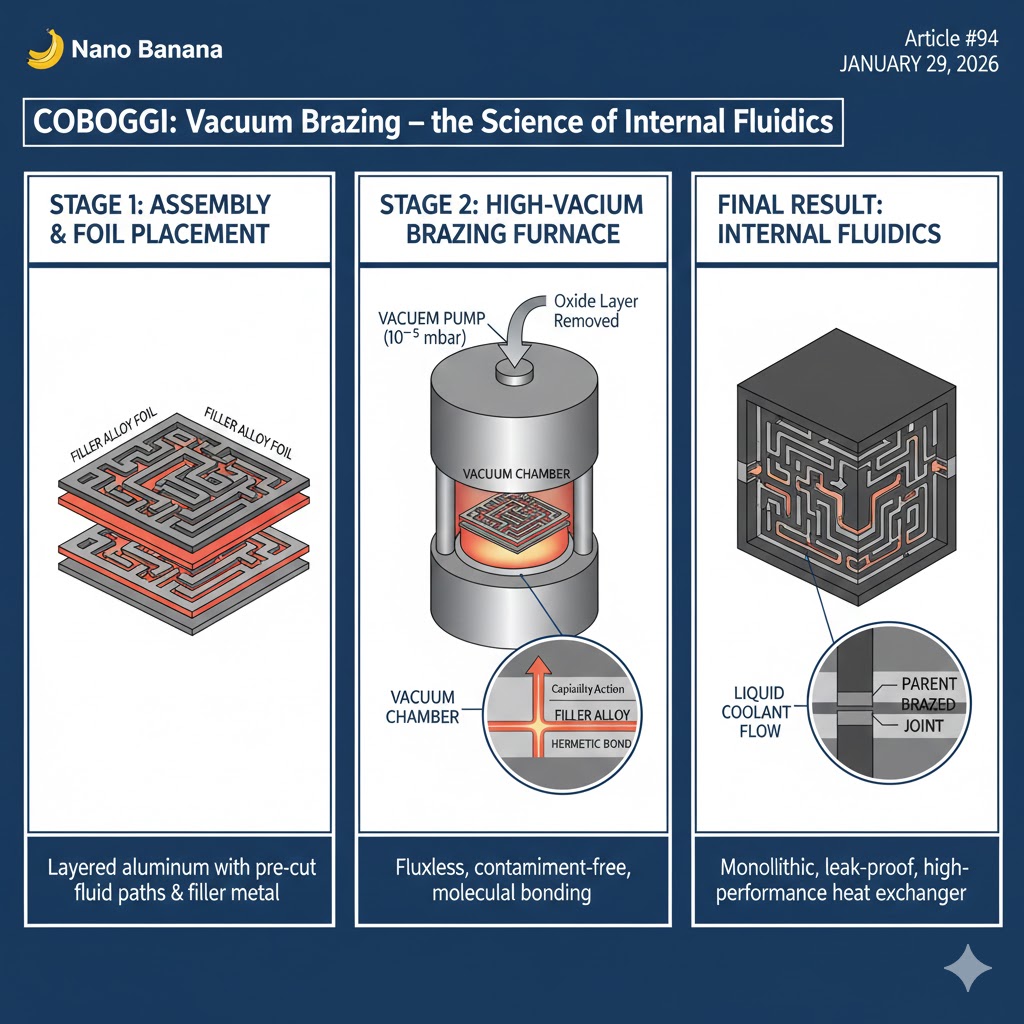 Coboggi Vacuum Brazing process
