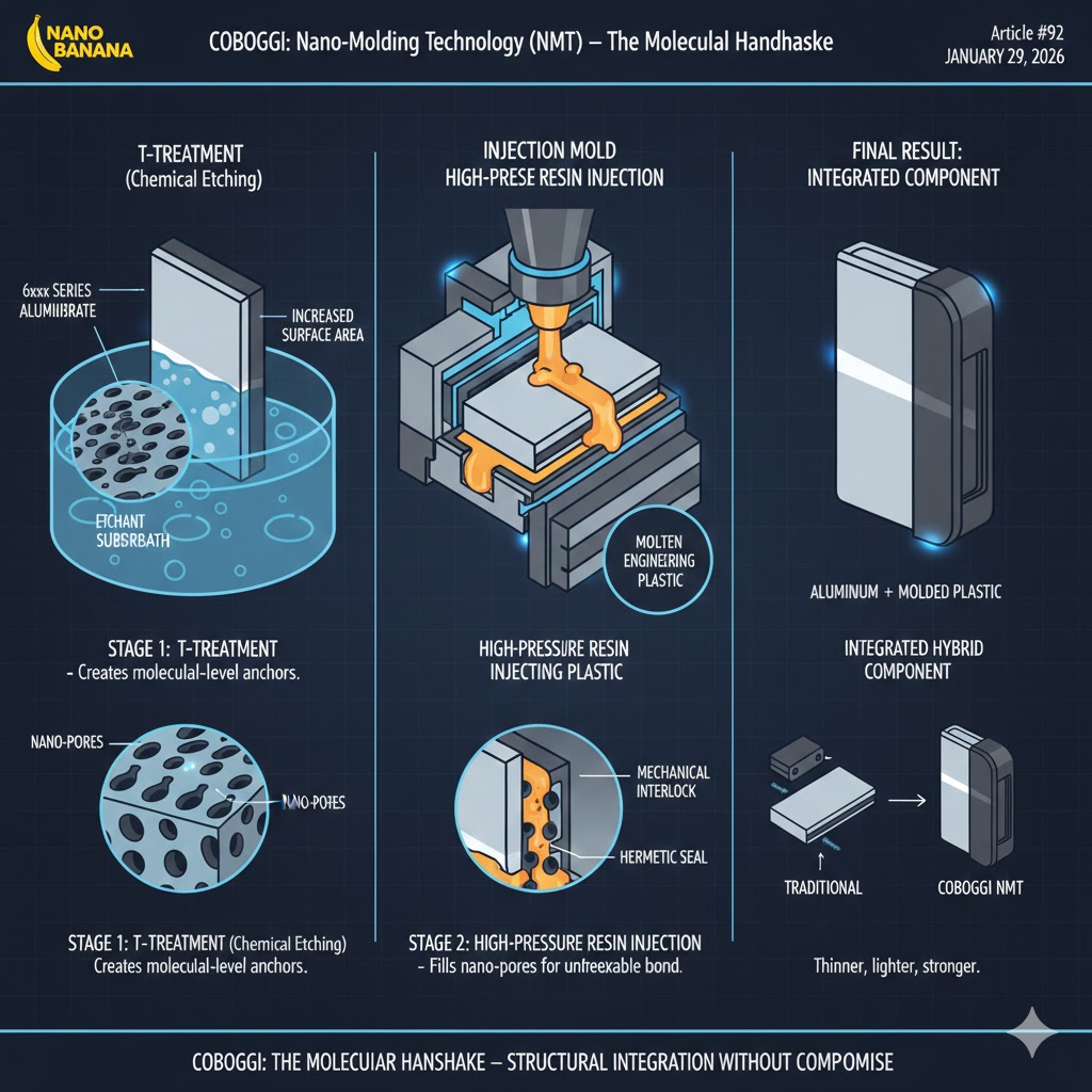 Nano-Molding Technology (NMT) process