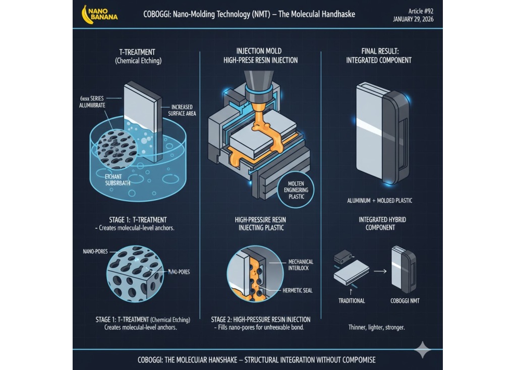 Nano-Molding Technology (NMT) – The Molecular Handshake