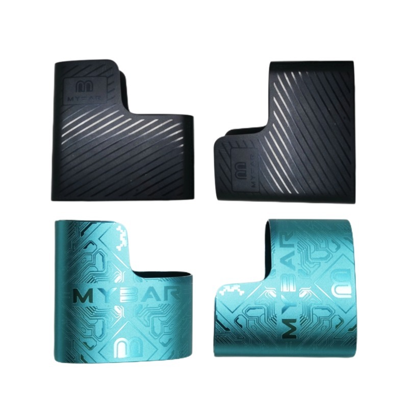 HD Photo-Etched Aluminum Atomizer Case | Sandblasted & Bright Anodized