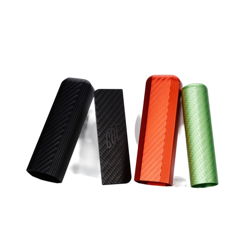 Carbon Fiber Texture + Anodizing