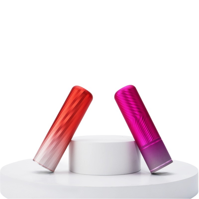 Soft-Touch Rubberized Aluminum Atomizer Case | Diamond-Cut Edges