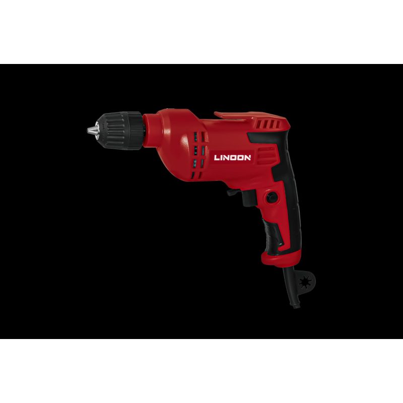 LN 10-2 Small Corded Portable Electric Drill, 500W , 3/8 - Inch Keyless Chuck