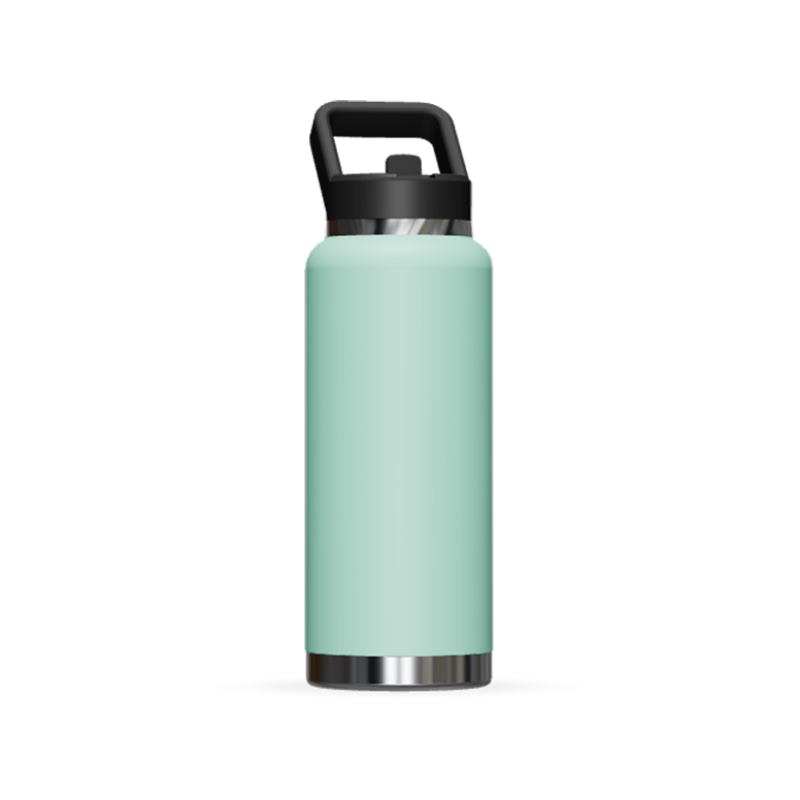40oz Insulated Water Bottle with Ergonomic Handle, Leak Proof