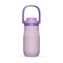 17oz Ergonomic Handle Straw Lid Insulated Stainless Steel Water Bottle - Customizable