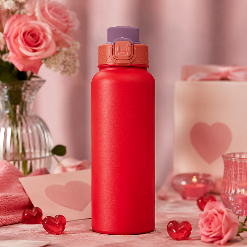 Customizable 35oz Wide Mouth Insulated Stainless Steel Bottle