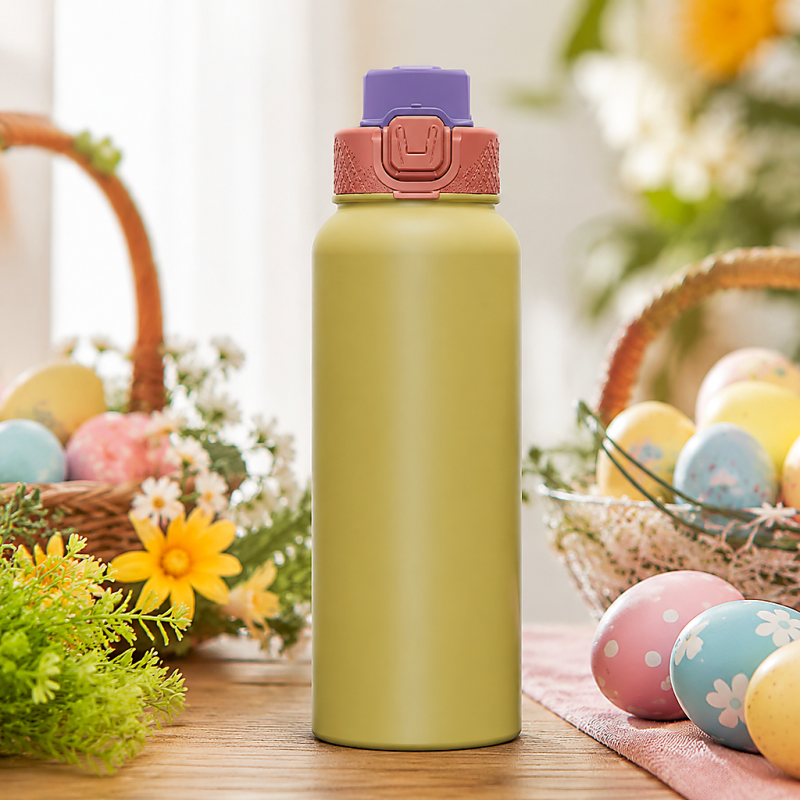 Customizable 35oz Wide Mouth Insulated Stainless Steel Bottle