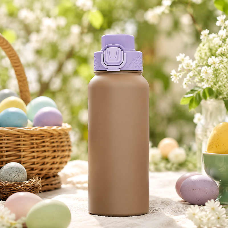 30oz Customizable Vacuum Insulated Stainless Steel Water Bottle