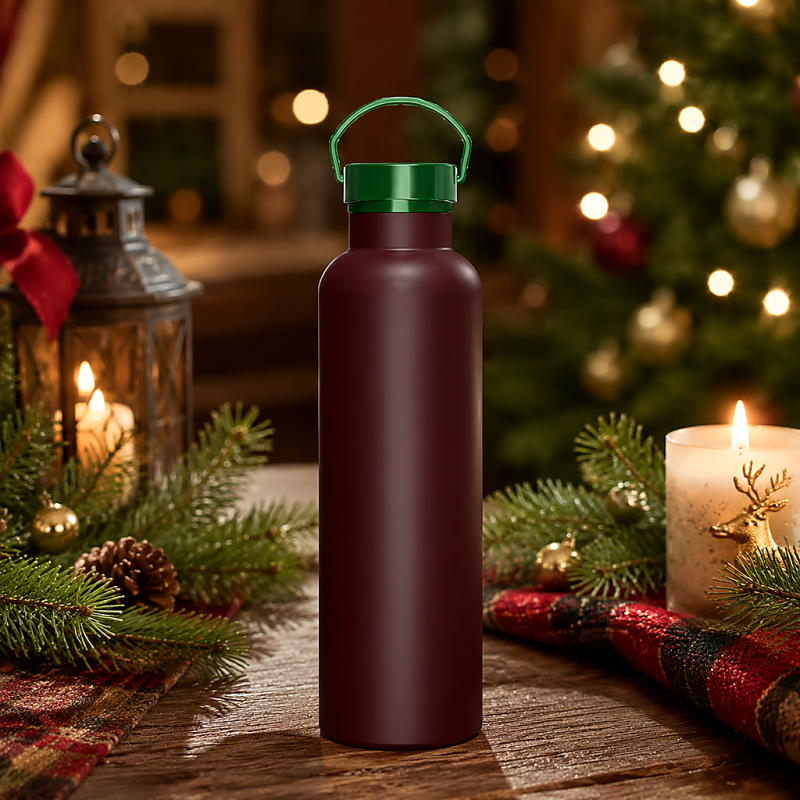 34oz Insulated Stainless Steel Bottle, Customizable Design