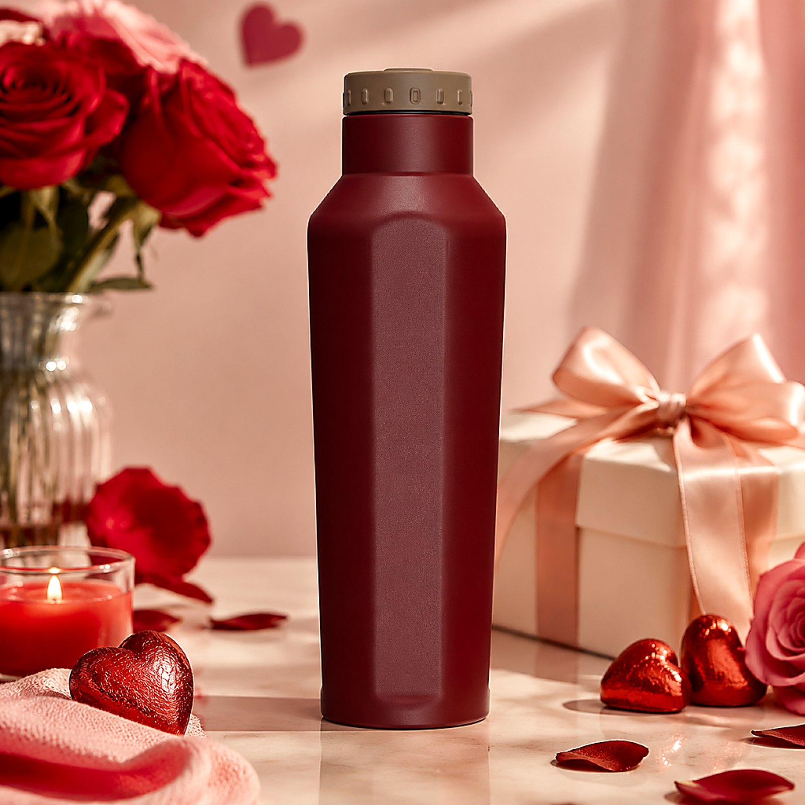 Customizable 17oz Vacuum Insulated Stainless Steel Water Bottle