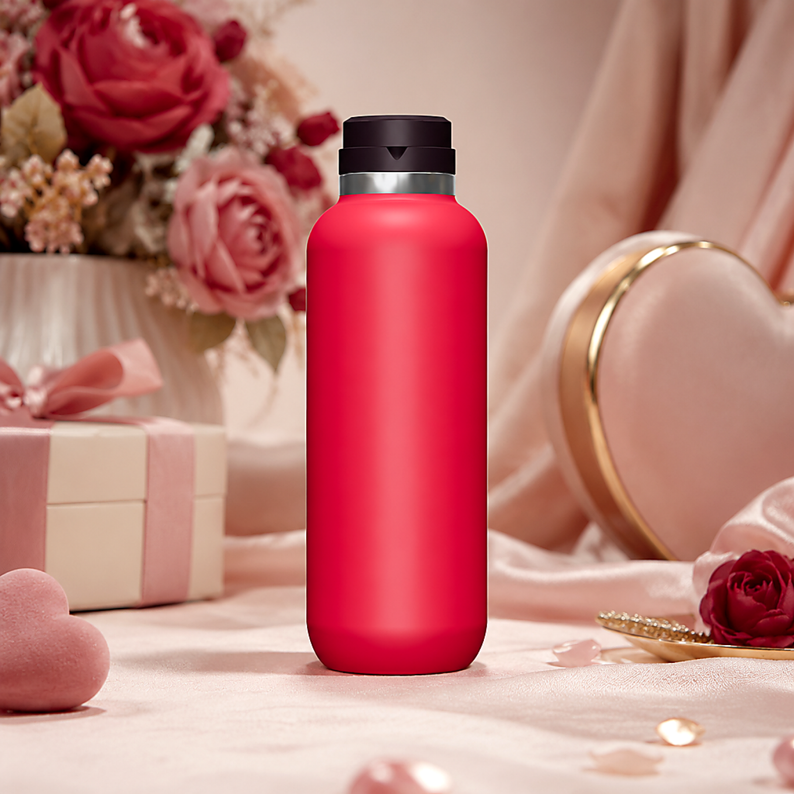 25oz Vacuum Insulated Wide Mouth Water Bottle – Stainless Steel