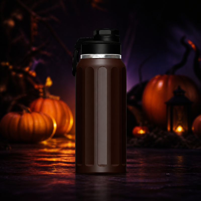 32oz Stainless Steel Water Bottle, Vacuum Insulated, Leak-Proof