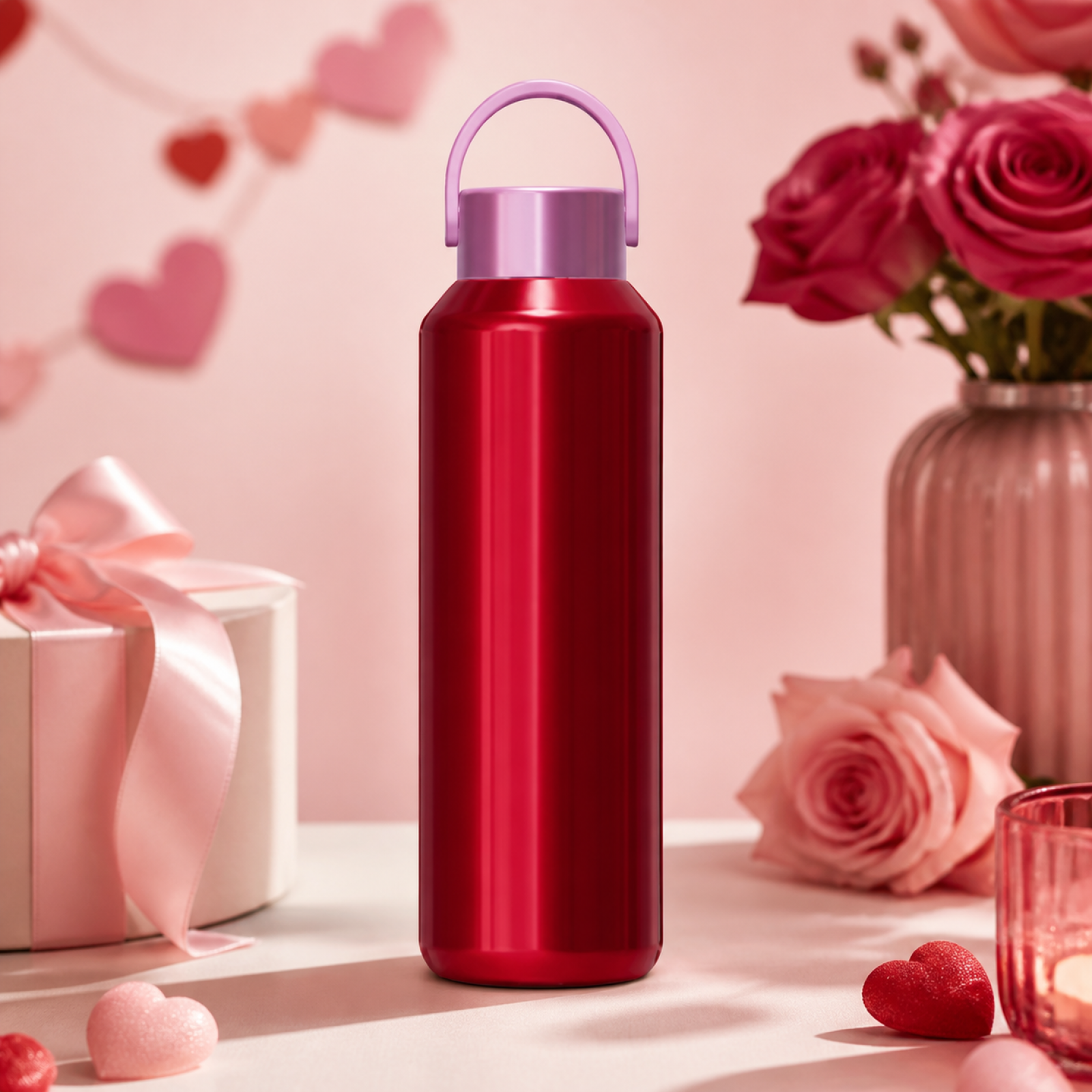 24oz Double Wall Insulated Stainless Steel Water Bottle