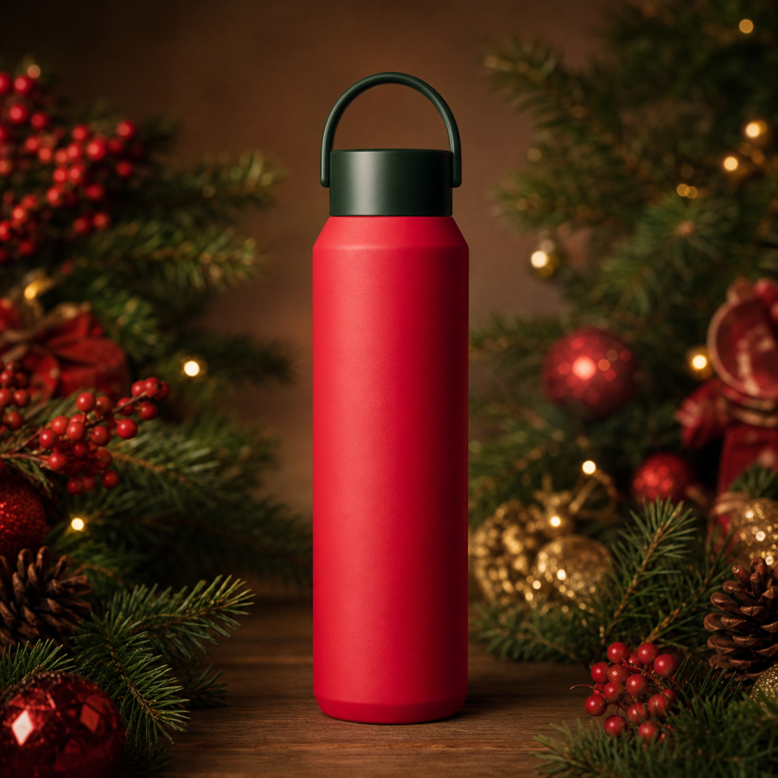 20oz Slim Insulated Stainless Steel Bottle, Leakproof & Lightweight