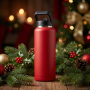 40oz Insulated Water Bottle with Ergonomic Handle, Leak Proof