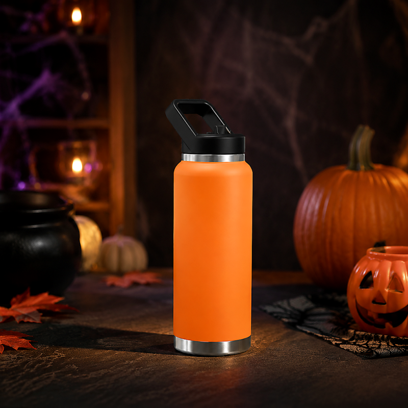 40oz Insulated Water Bottle with Ergonomic Handle, Leak Proof