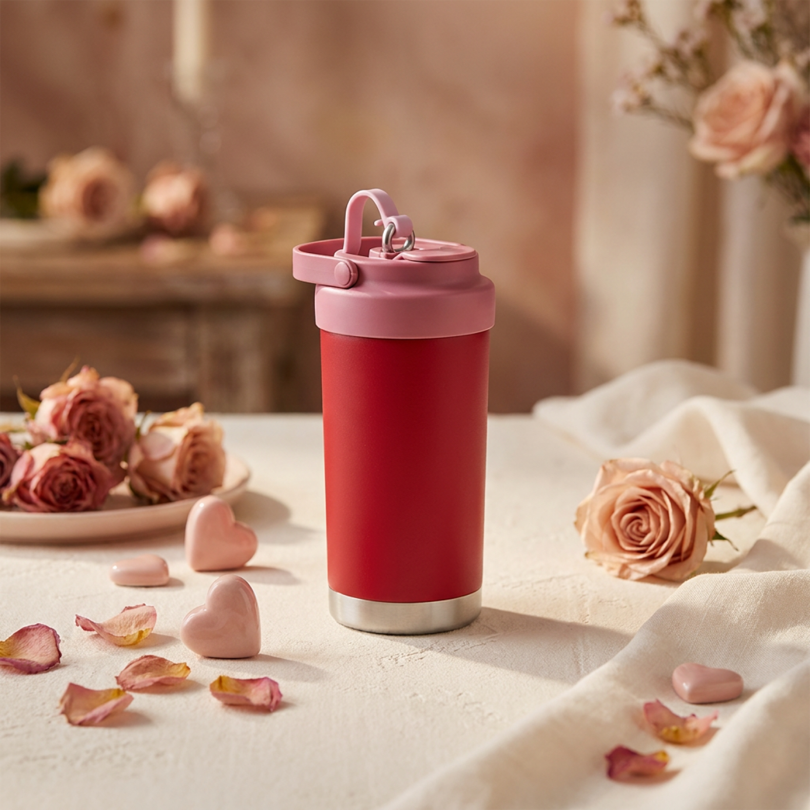 16oz Customizable Portable Insulated Stainless Steel Bottle