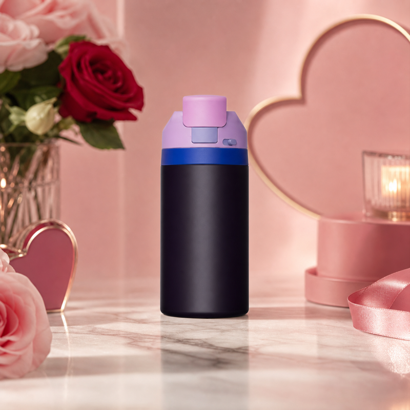 16oz Insulated Stainless Steel Water Bottle - Leak-Proof & Portable