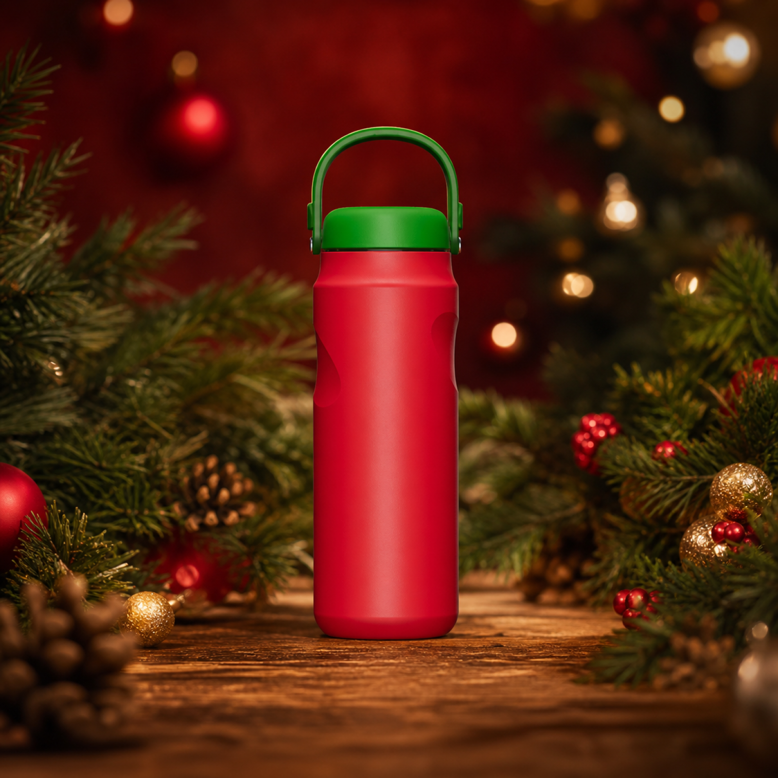 27oz Customizable 304 Stainless Steel Vacuum Insulated Water Bottle With Portable Loop Handle