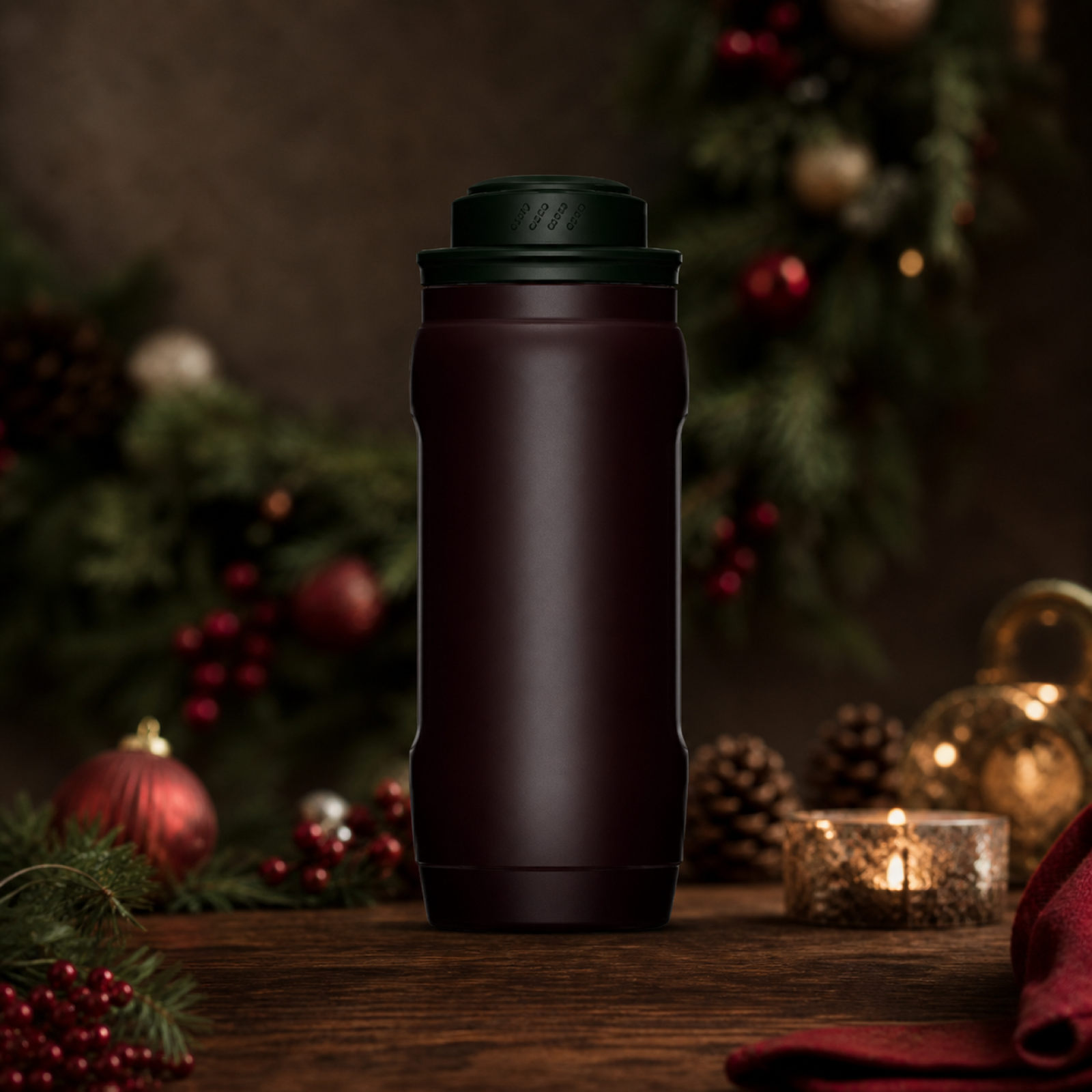 16oz Customizable 304 Stainless Steel Push Lid Vacuum Insulated Water Bottle