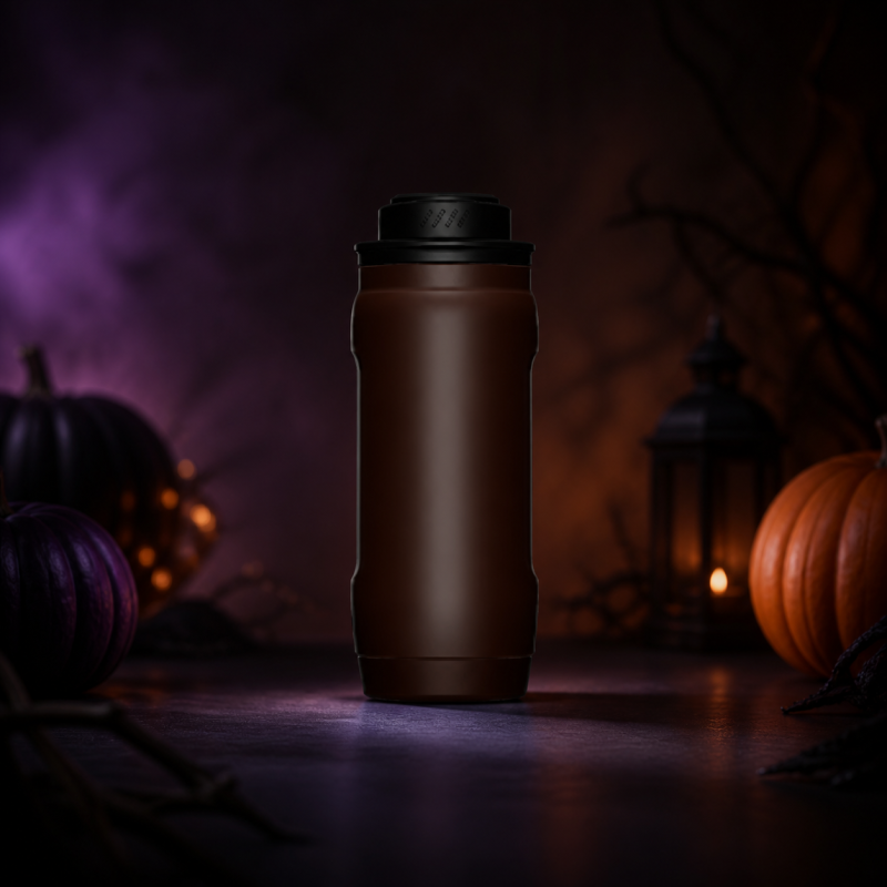16oz Customizable 304 Stainless Steel Push Lid Vacuum Insulated Water Bottle