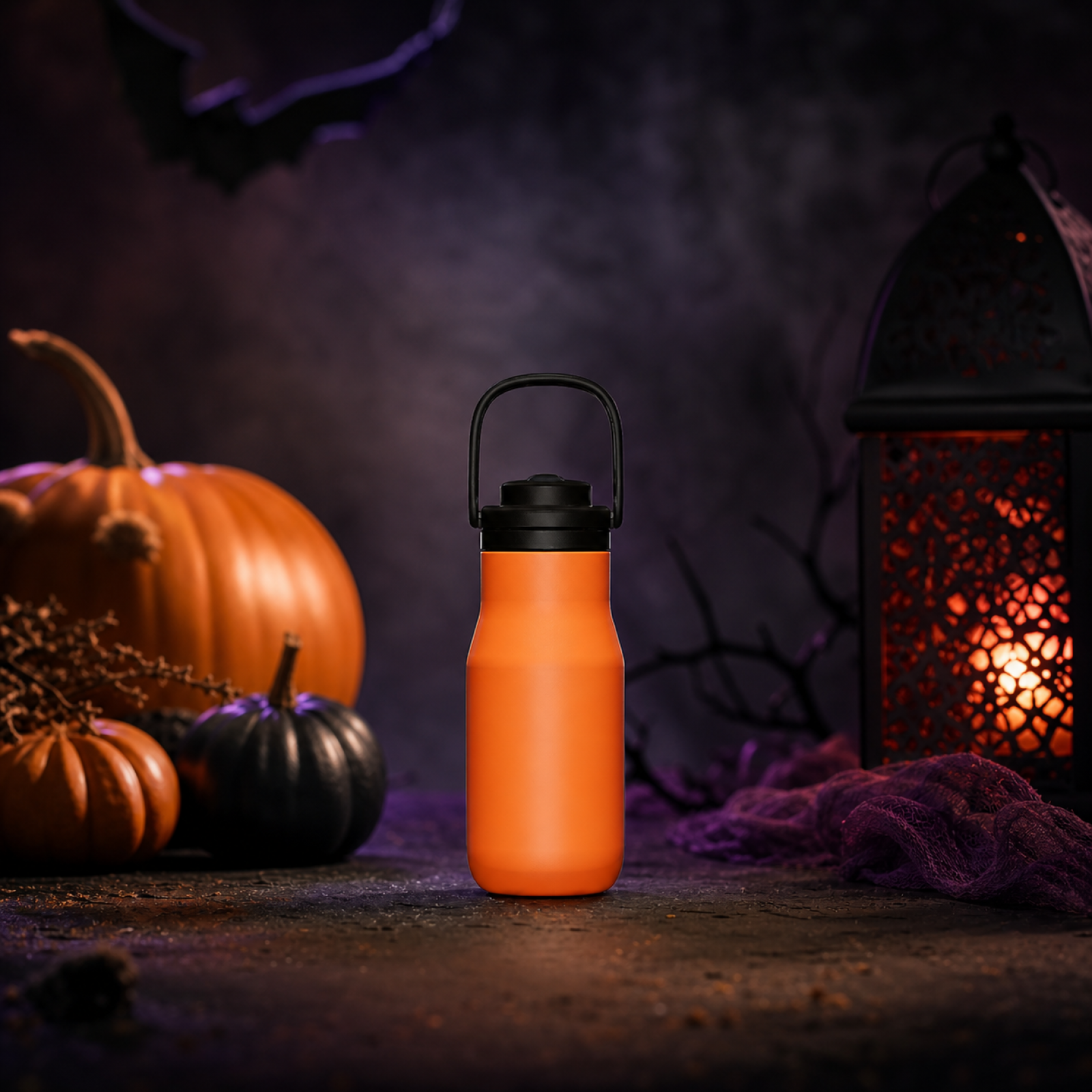 27oz Custom Vacuum Insulated Large Capacity Stainless Steel Water Bottle With Ergonomic Handle