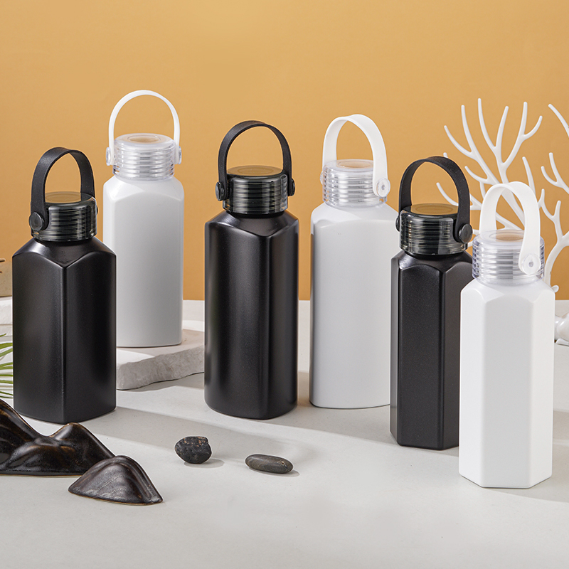 17oz Lightweight Triangular Aluminum Water Bottle Outdoor