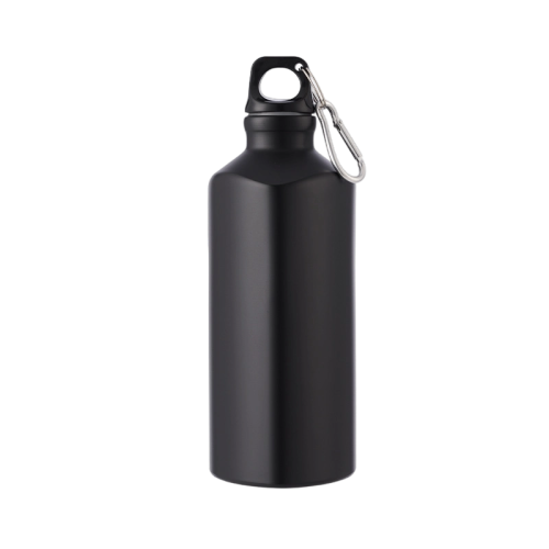 17oz Triangular Aluminum Water Bottle with Carabiner Outdoor